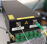 Main card and transmitting card of a module from the frequency dissemination system designed by Tsinghua University for the 
SKA-low telescope.